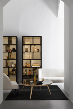 HEGE ALTA - Open wooden display cabinet by DOM Edizioni - view 3